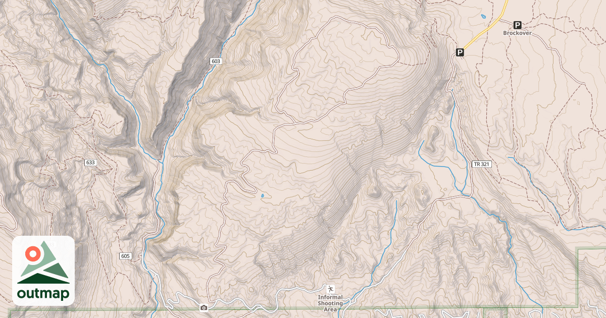 Map of CHRIS MTN