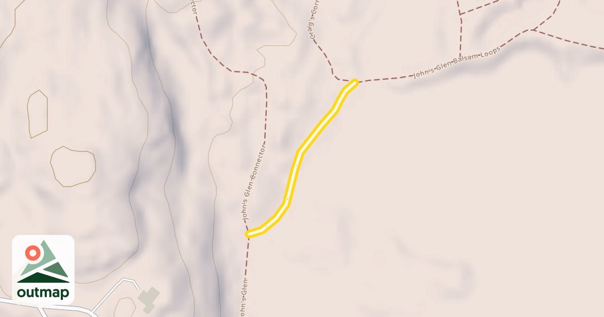 Map of John's Glen