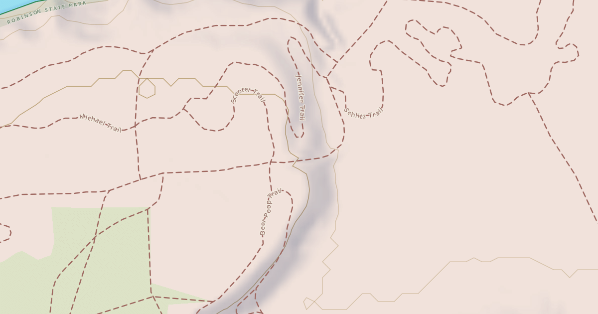 Map preview of Yellow Trail