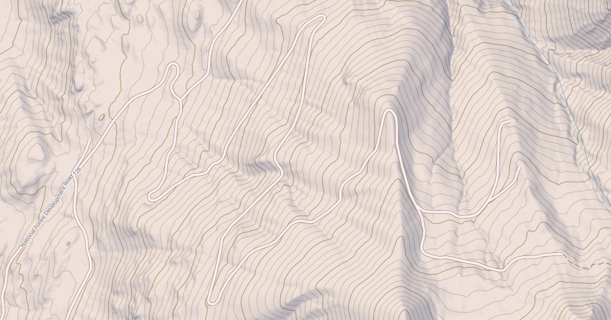 Map preview of HOWSON CREEK