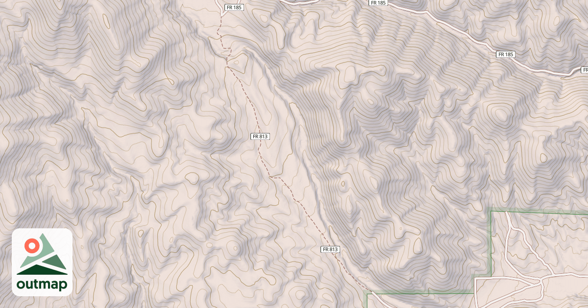 Map of PHILLIPS CREEK