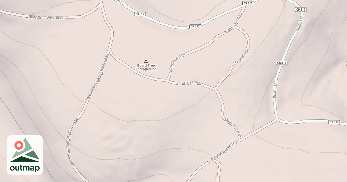 Map of SOUTH BAR