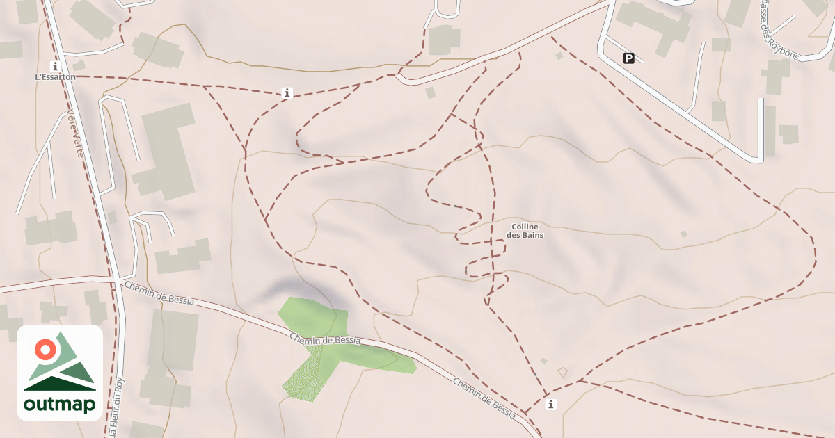 Map of La Grande Piste