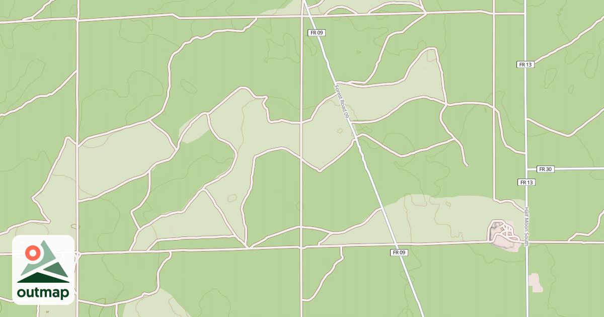 Map of USFS Motor Vehicle Use Map Roads {0E8E84DA-1803-436A-B23B-08715129D5FA}