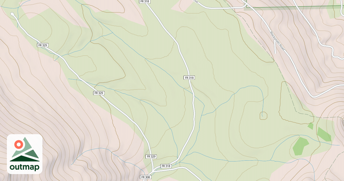 Map of BUCKRAKE DRIVE