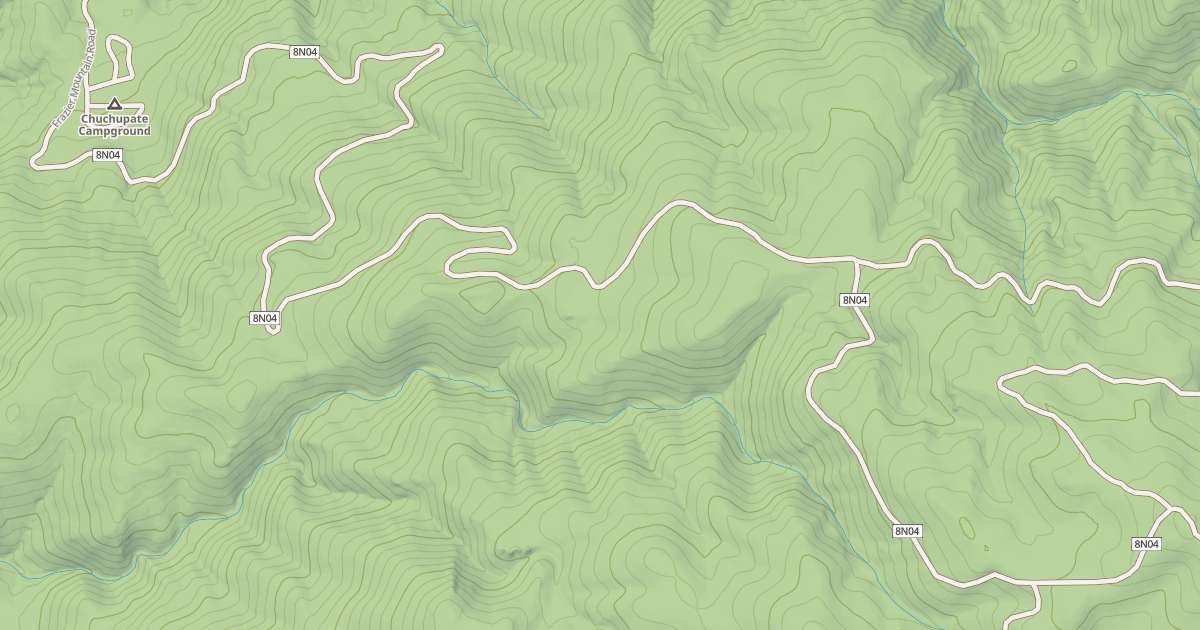 Map preview of FRAZIER MTN. OHV
