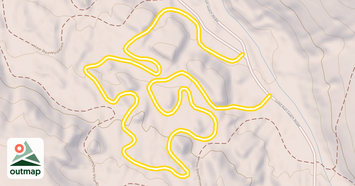 Map of Hoo Doo Voo Doo