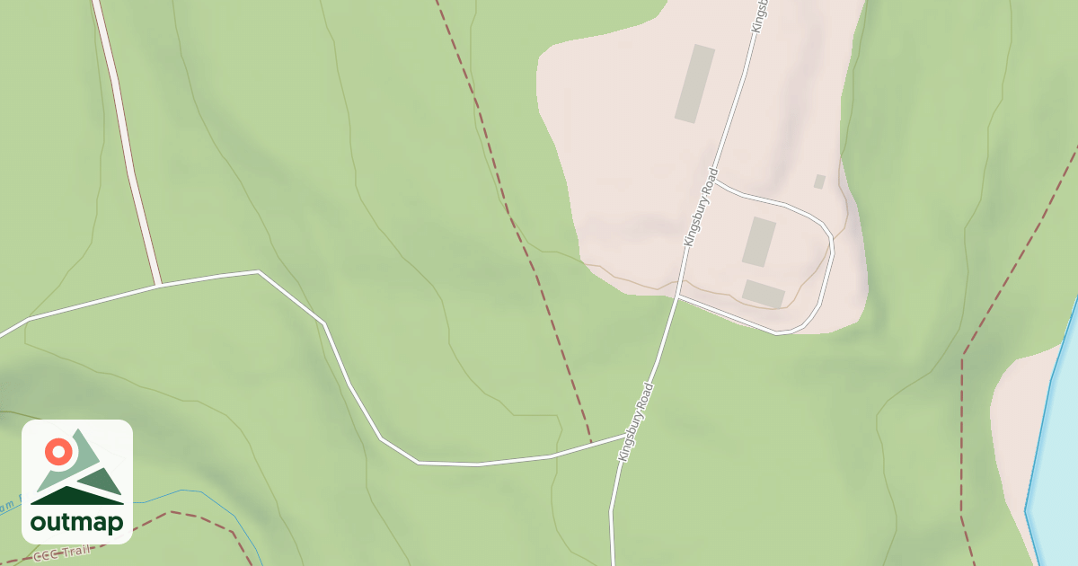 Map of Natchaug Forest Trail