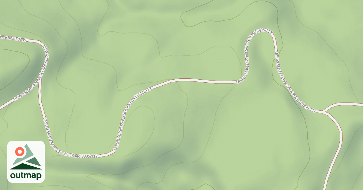 Map of USFS Motor Vehicle Use Map Roads {EA1284DD-0996-467E-836B-FA7AEF9B2ED0}