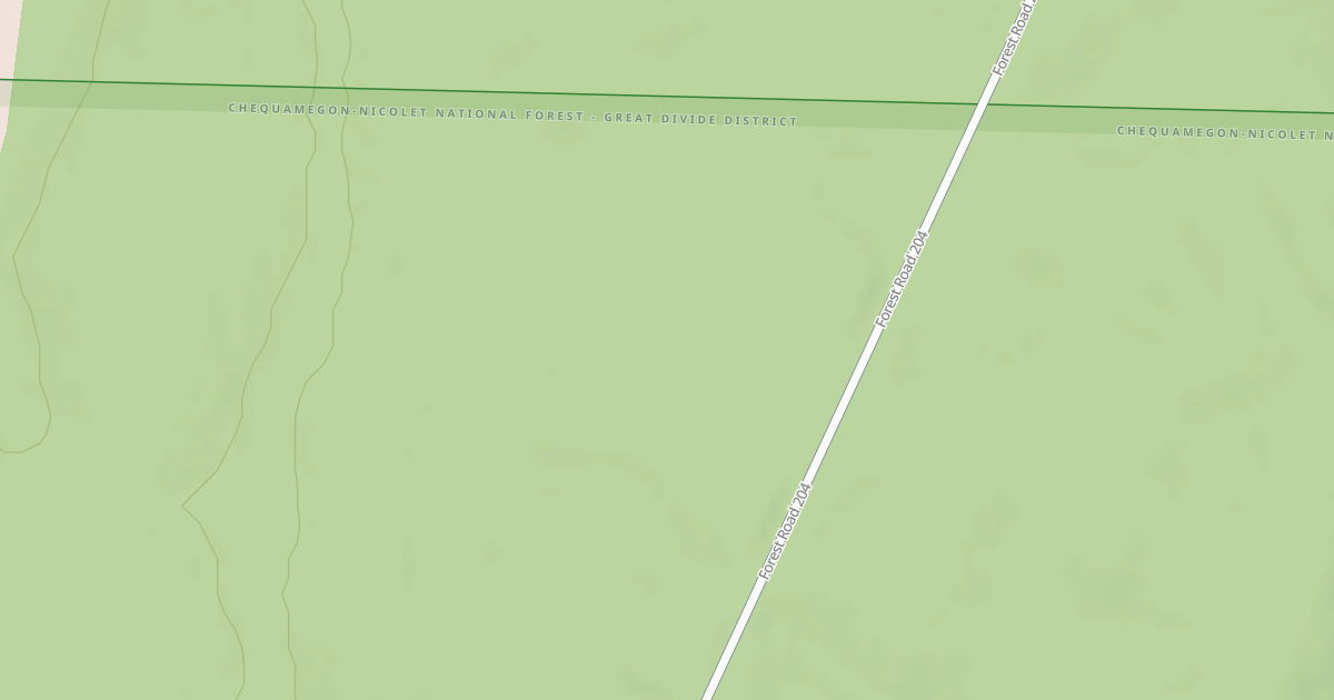 Map preview of FR 204G