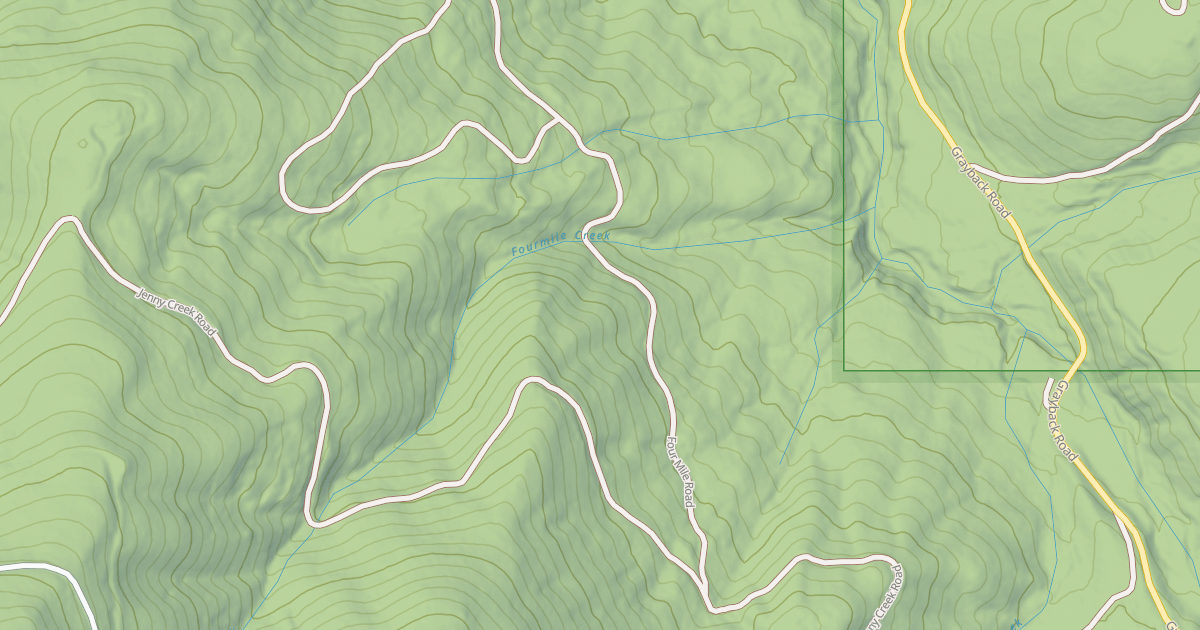 Map preview of FOUR MILE