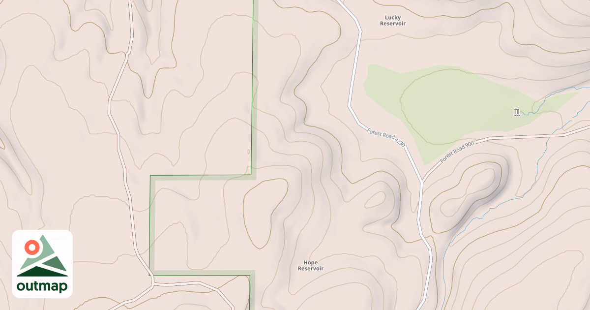 Map of USFS Motor Vehicle Use Map Roads {266B06E1-21F5-4FFD-8087-88EA6343253D}