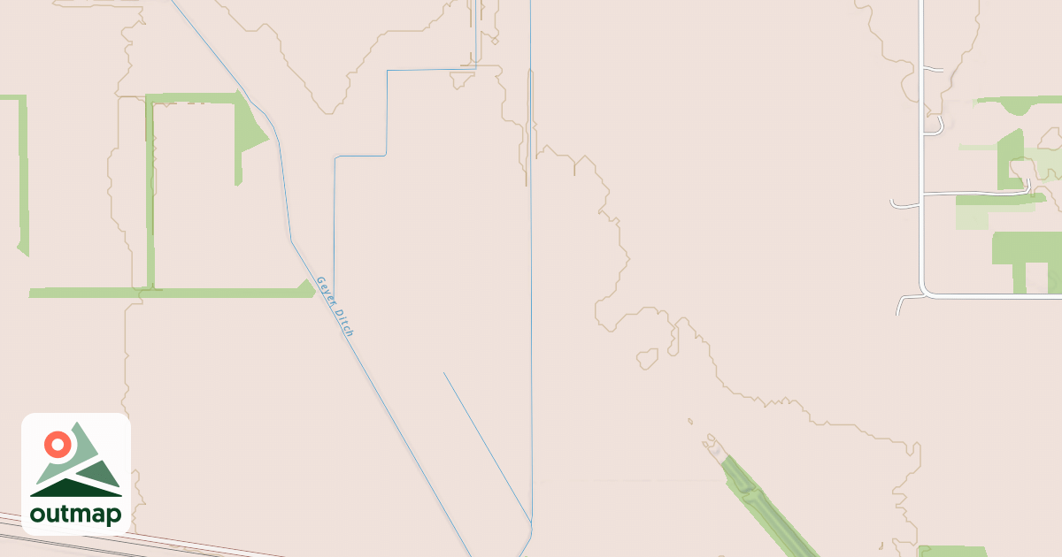 Map of Buffalo Run Snowmobile Trail