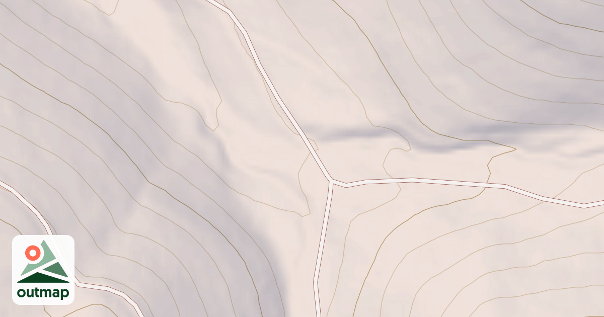 Map of DOE CREEK