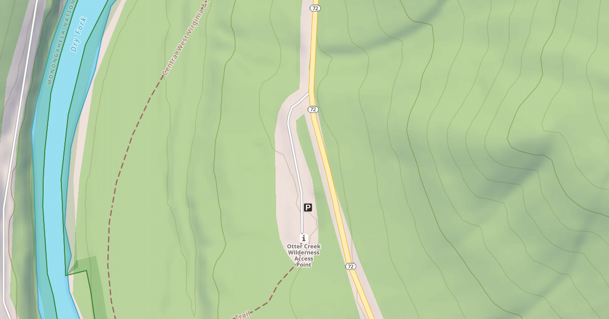Map preview of OTTER CK TR. PK.