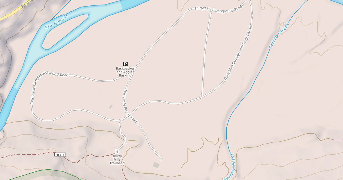 Map preview of THIIRTY MILE CG LOOP 2