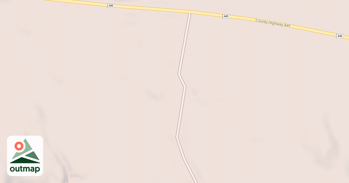 Map of EIGHT MILE CUT ACROSS SPUR K