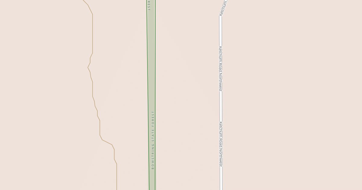 Map preview of KETCHUM SPUR D