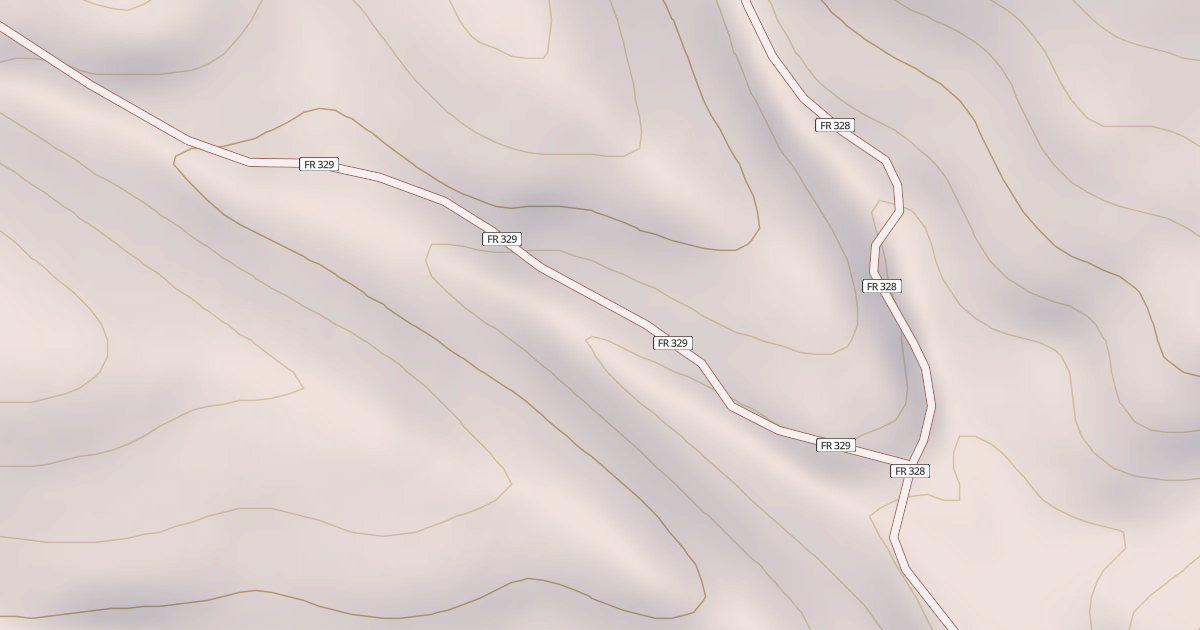 Map preview of SNYDER DRAW SPUR
