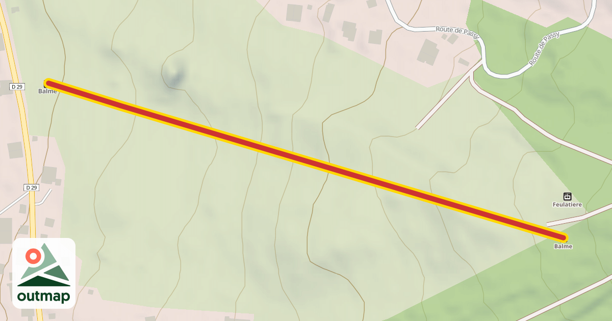 Map of Balme