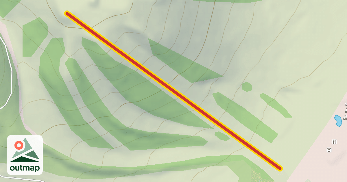 Map of Pink Lift