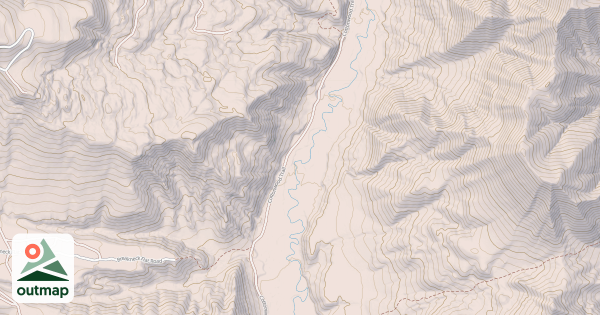 Map of Cottonwood