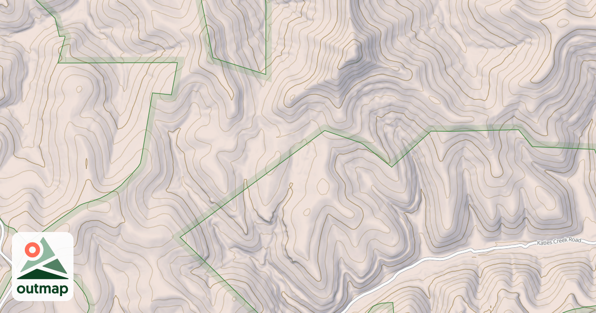 Map of BRIER HOLLOW GAP