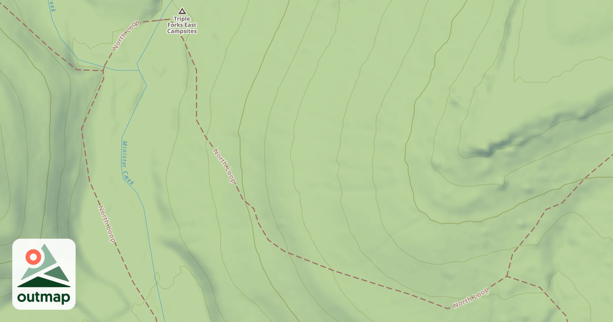 Map of North Country National Scenic Trail