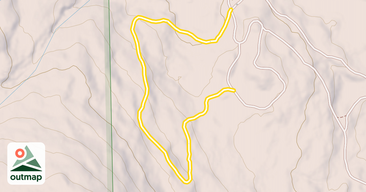 Map of Dugway Trace