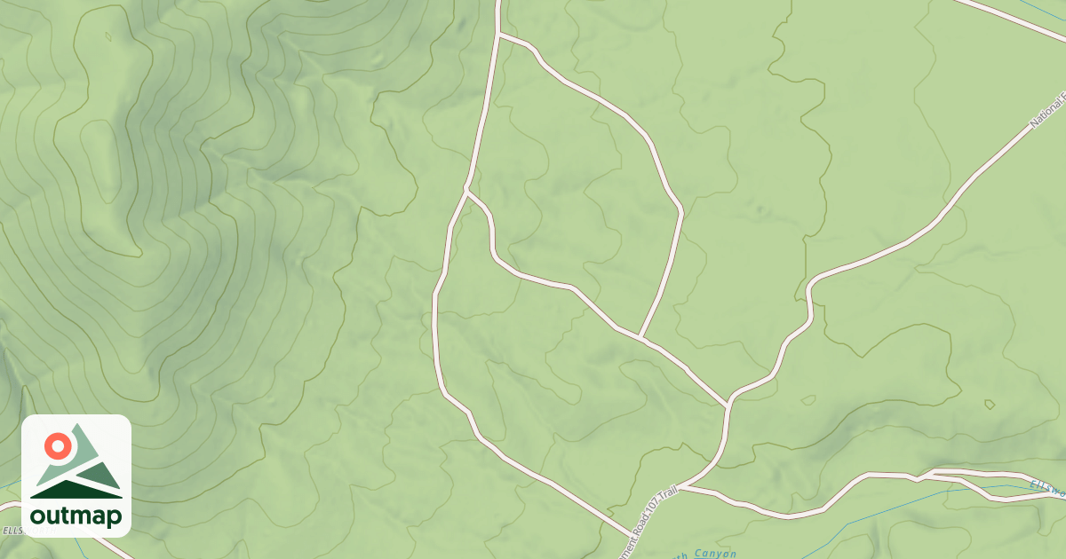 Map of BIG SPRING SPUR