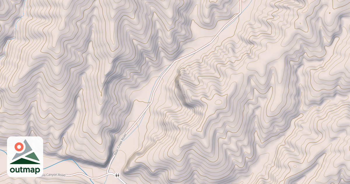 Map of BLM National GTLF Public Motorized Roads 4195e2c0-978e-4494-8b9f-375b65db46b7
