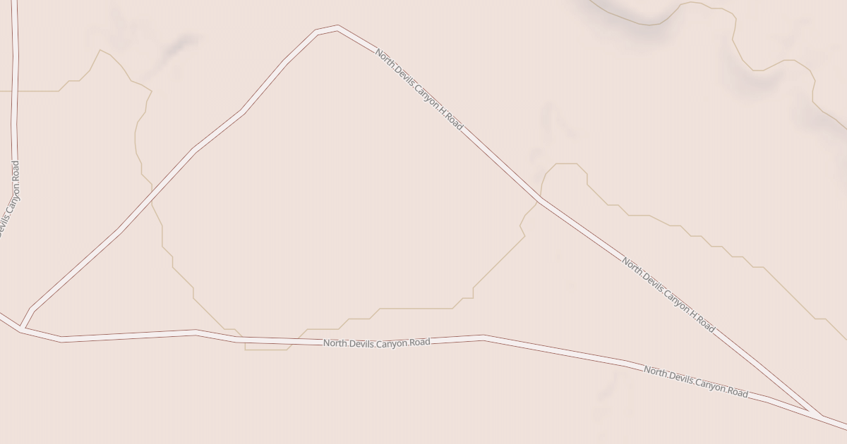 Map preview of NORTH DEVILS CANYON H