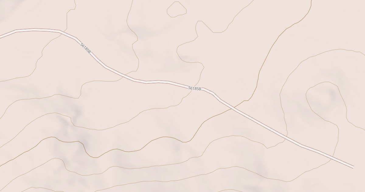 Map preview of COLD SPRINGS SPUR B