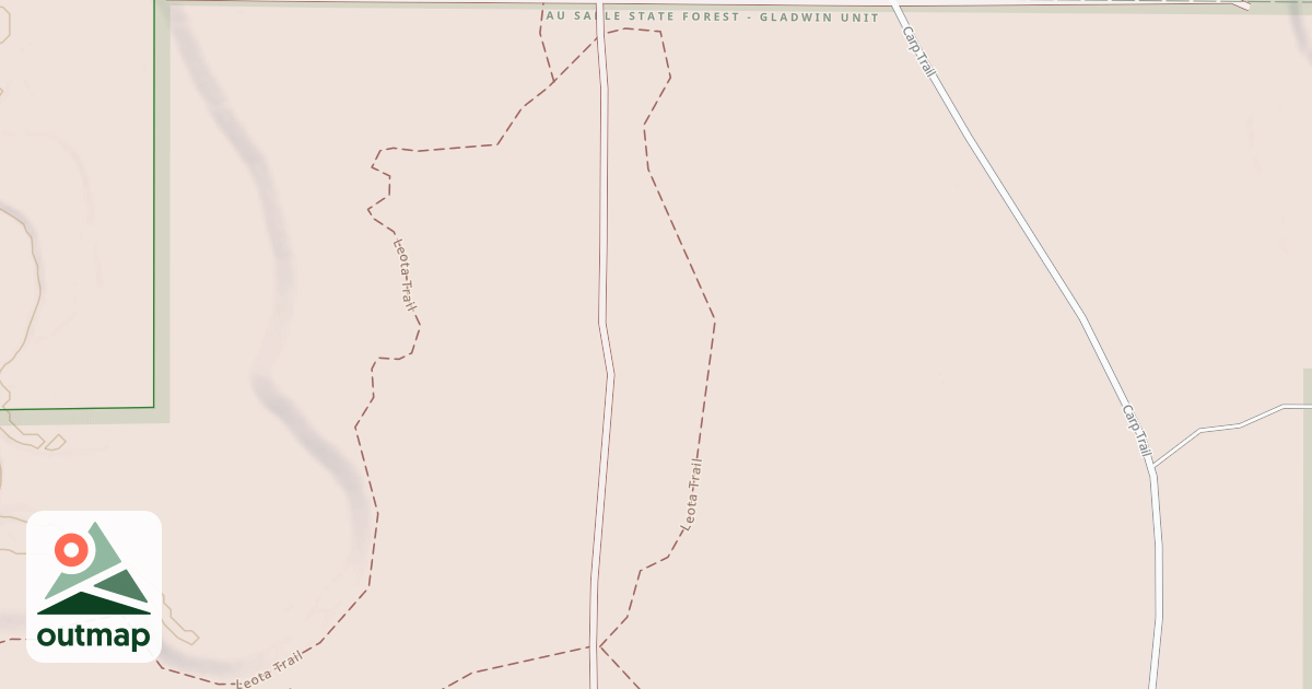 Map of Leota Trail