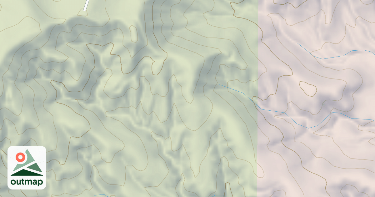 Map of 16049: Temblor Ridge
