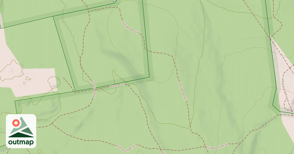 Map of Juniper Trail