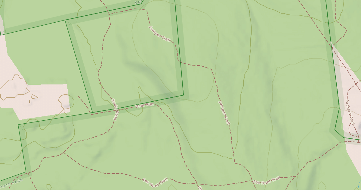 Map preview of Juniper Trail