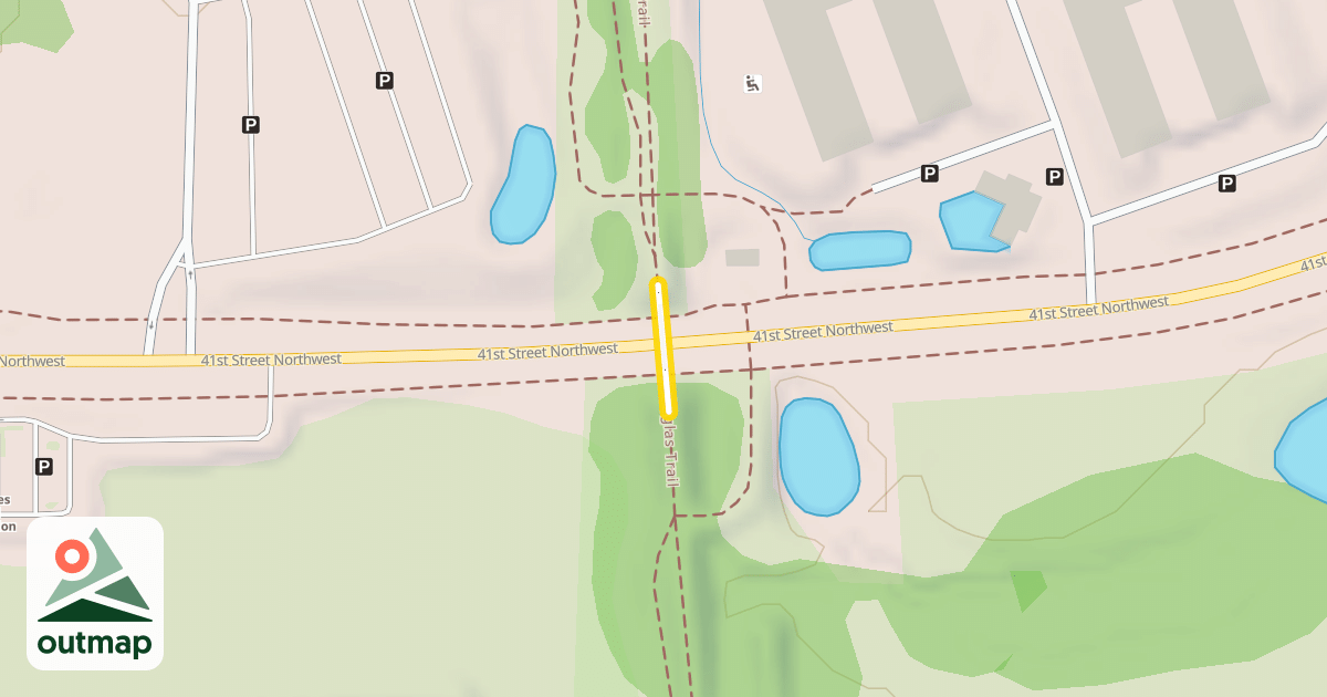 Map of Douglas Trail