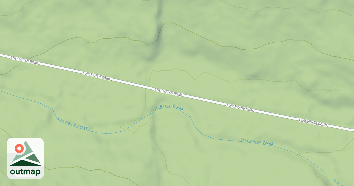 Map of (FDR) LOST HORSE