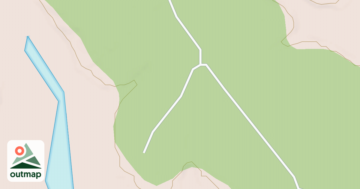Map of USFS Motor Vehicle Use Map Roads {09652060-B886-441B-A555-A392CA1776F0}