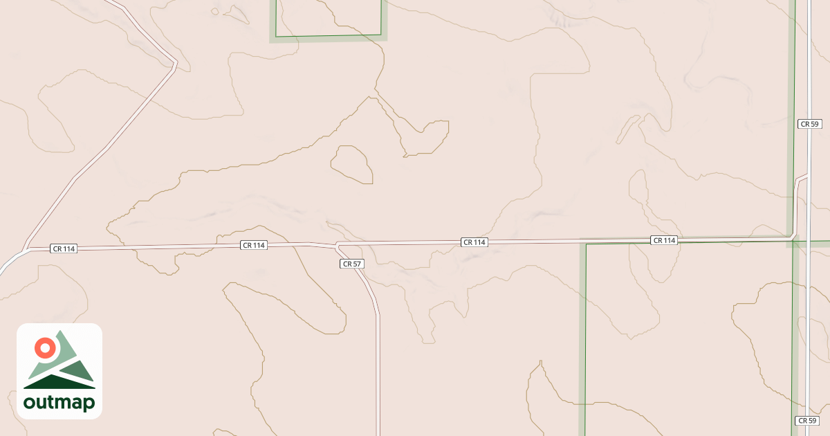 Map of ROAD 114