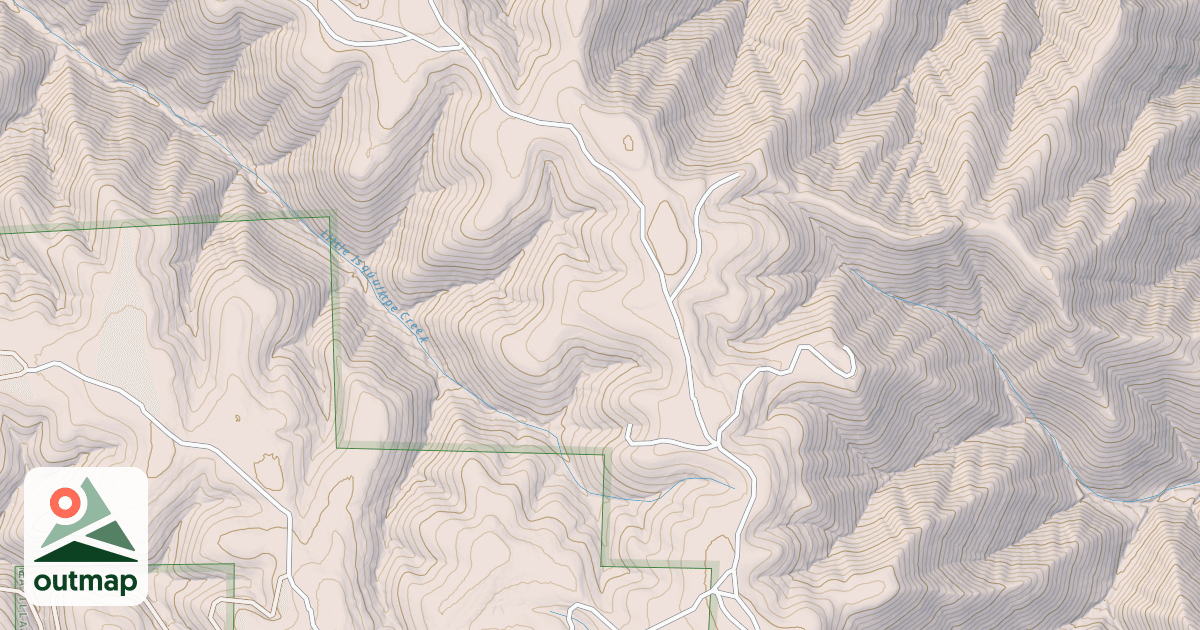 Map of GIBBON RIDGE