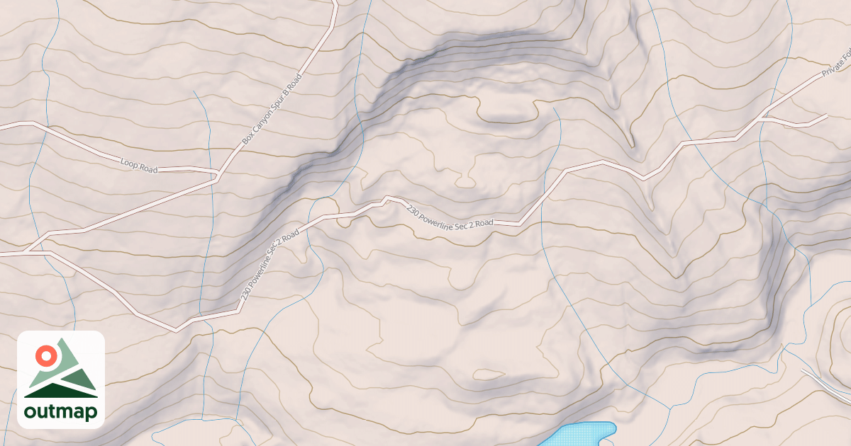 Map of 230 PWRL SEC 2