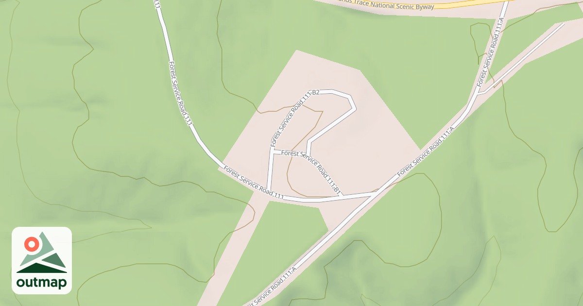 Map of S.P. FIRST CONNECTOR