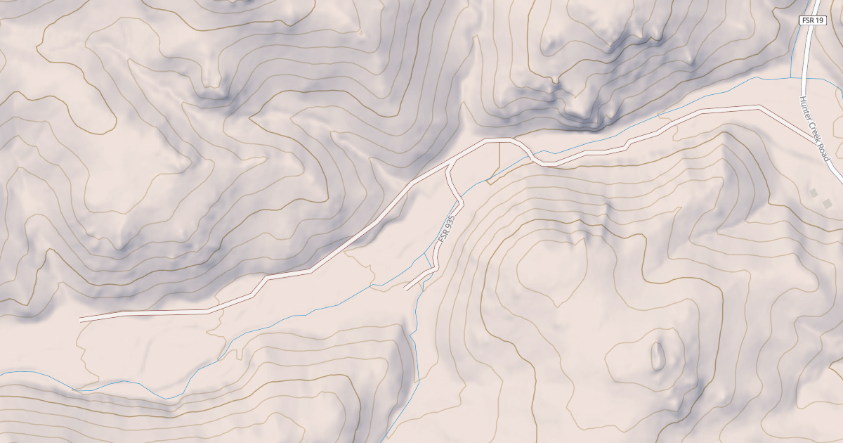 Map preview of NORTH CLEAR CREEK