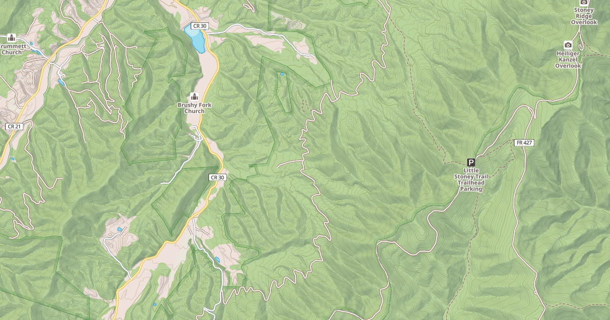 Map preview of STONEY RUN