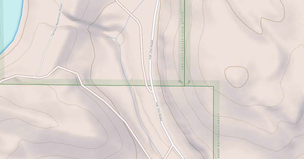 Map preview of LOWER ALAMOSA