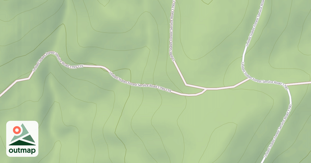 Map of USFS National Forest System Roads {0D6F975E-1E6B-4E10-ADD4-AEF9BFDDBF59}