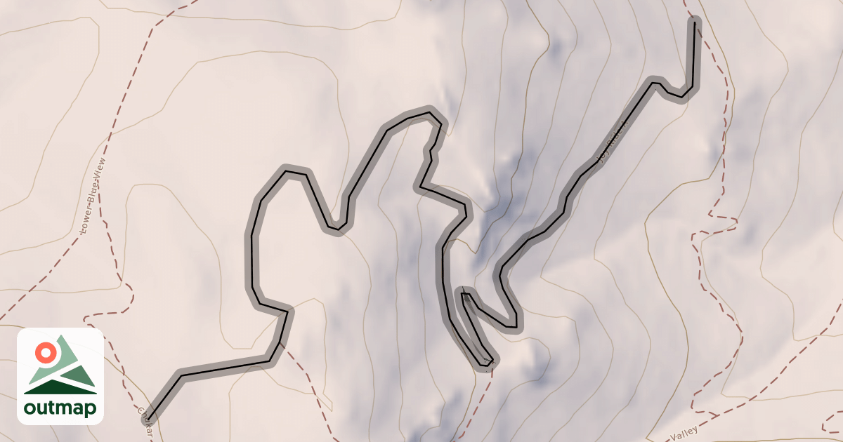 Map of Joy Ride A