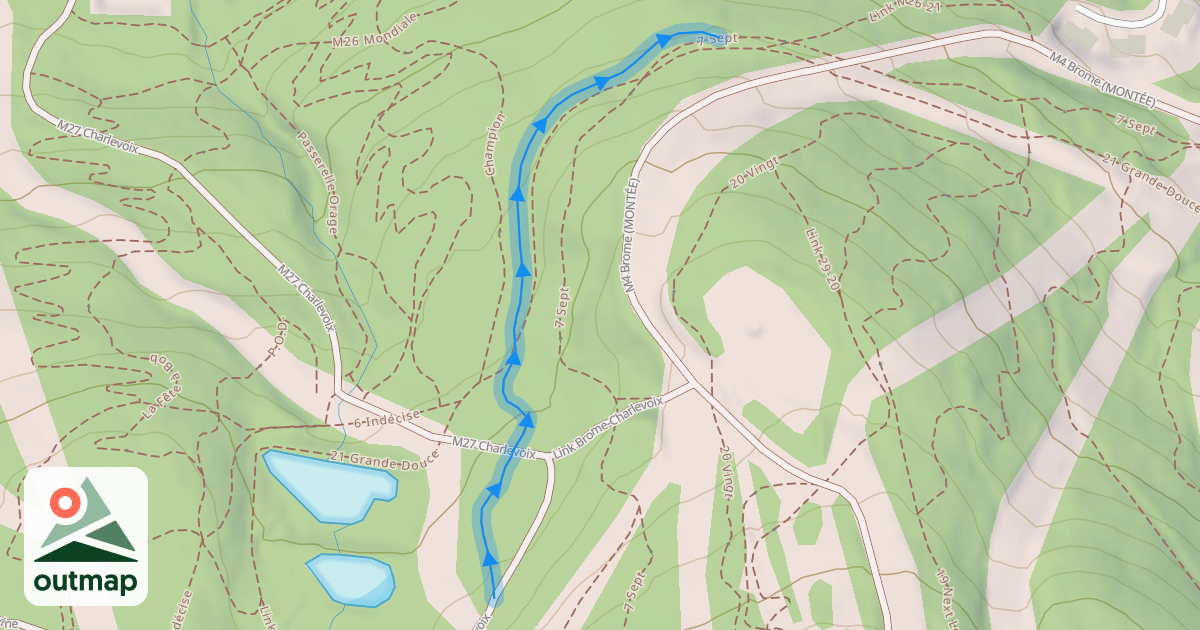 Map of 5 Extra Légère (bas)